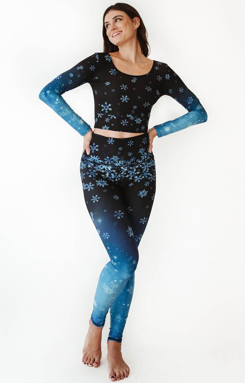 YD Legging - Snowy Night image number 2