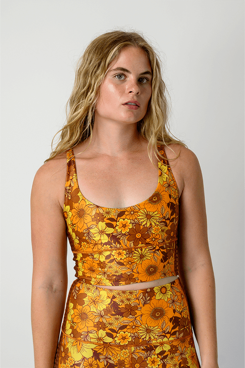 Limitless Sports Bra - Flower Power image number 0