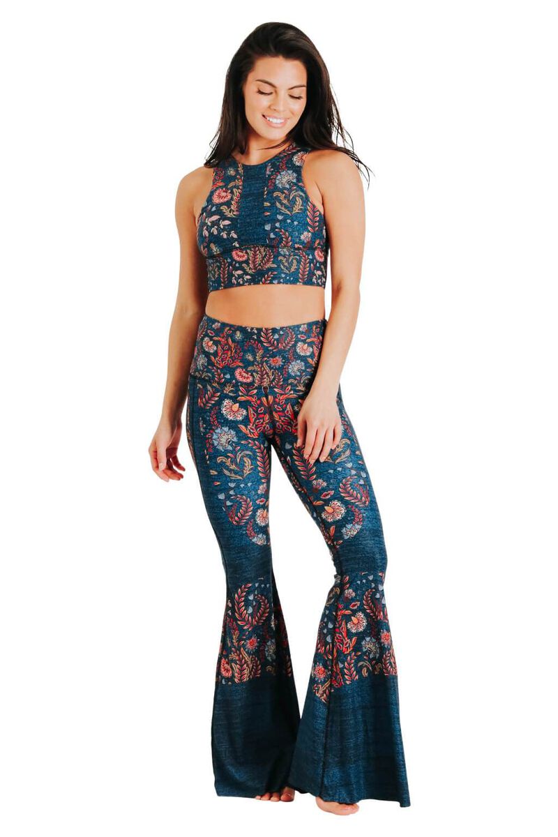 Free Range Sports Bra - Festival Denim image number 4