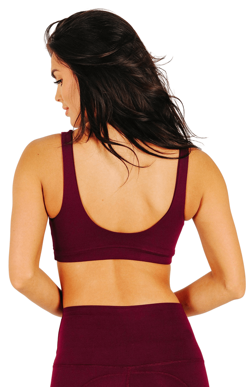 Everyday Sports Bra - Maroon image number 2