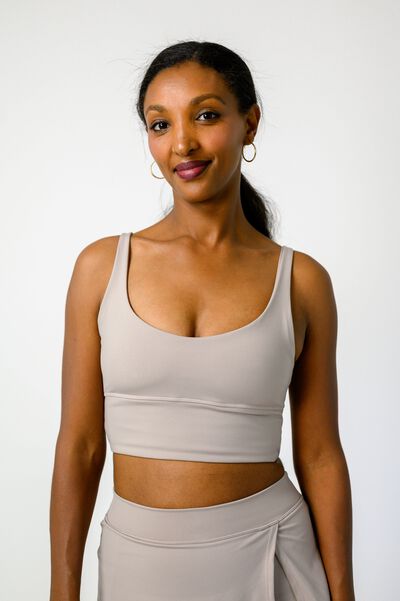 Limitless Sports Bra - Mushroom