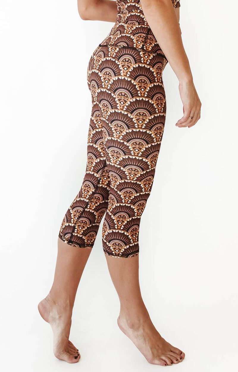 Capri Legging - Art Deco image number 0