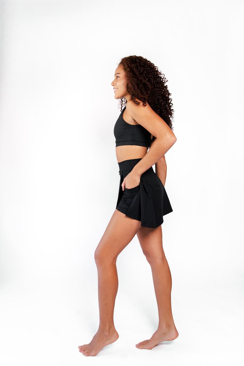 Court Skort - Jet Black image number 1