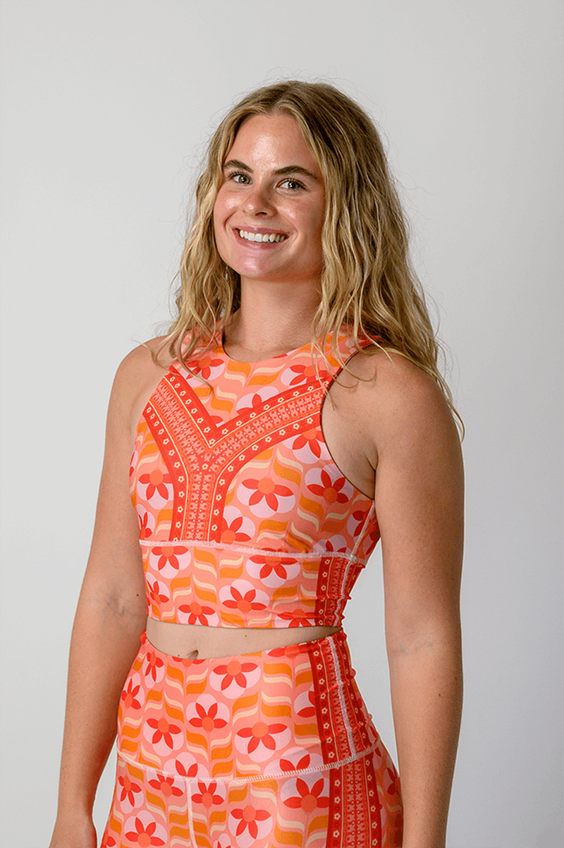 Free Range Sports Bra - Peach Out image number 0