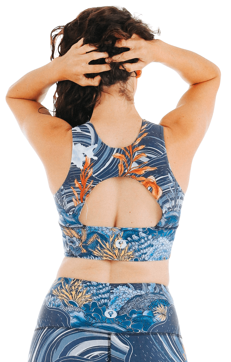 Free Range Sports Bra - Whale Hello image number 2