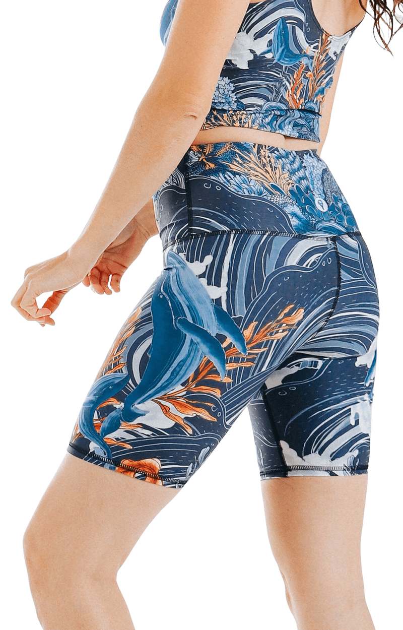 Biker Shorts - Whale Hello image number 2