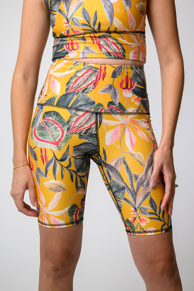 Biker Shorts - Curry Up image number 1