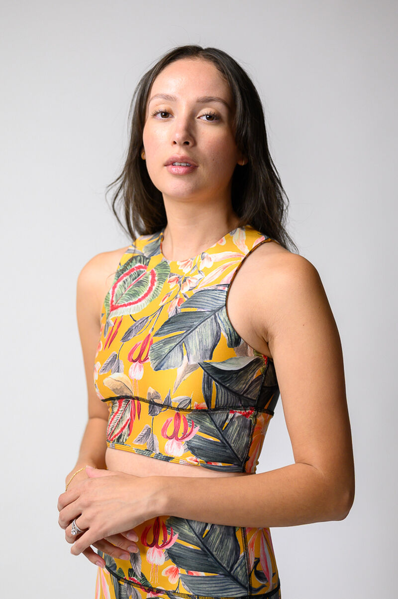 Free Range Sports Bra - Curry Up image number 3